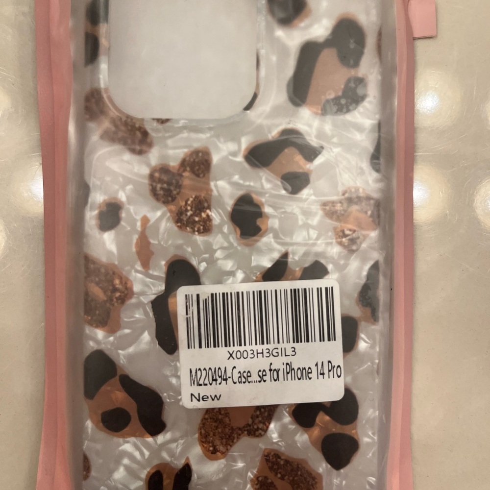 Leopard Print Phone Case for iPhone 14 Pro